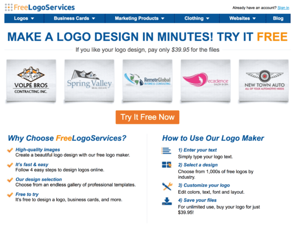 freelogoservices logo maker