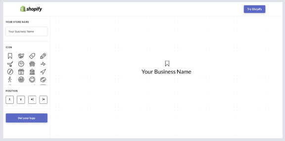 shopify logo maker