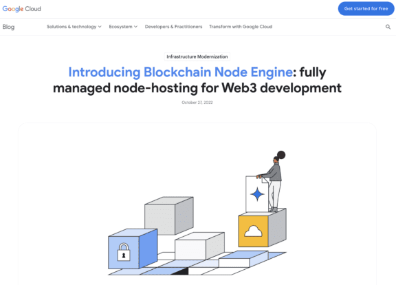 Google Blockchain Node Engine