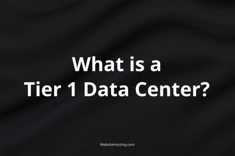 Tier 1 Data Center Explained: Benefits and Features