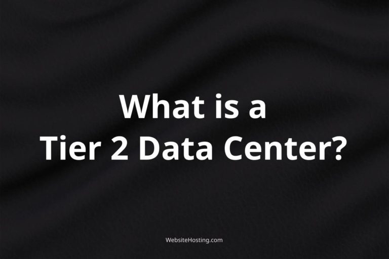 What is a Tier 2 Data Center and Why You Should Care?
