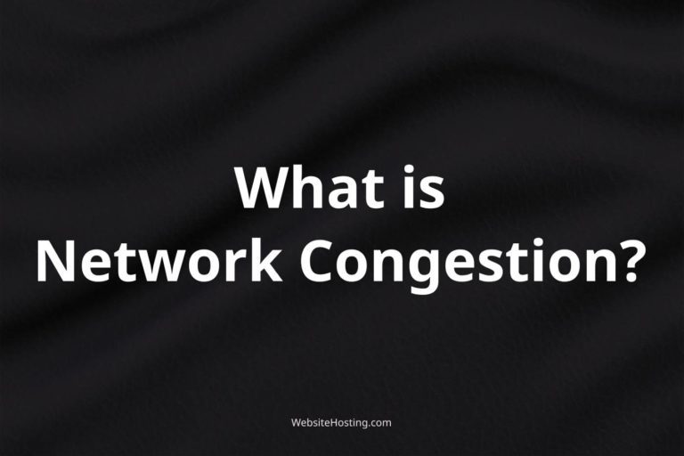 Network Congestion Explained in Simple Terms: How It Affects Your Web Hosting
