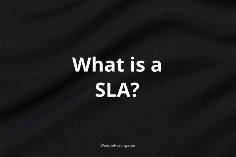 Service Level Agreement (SLA) in Web Hosting Defined