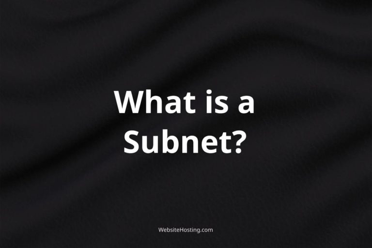 Subnet Explained: What is a Subnet in Web Hosting?