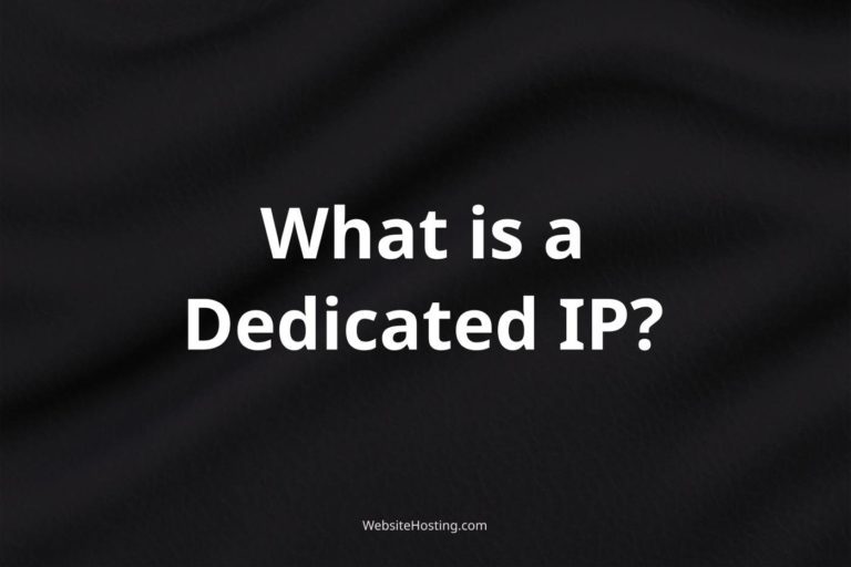 Dedicated IP Explained: What It Is and How It Works in Web Hosting